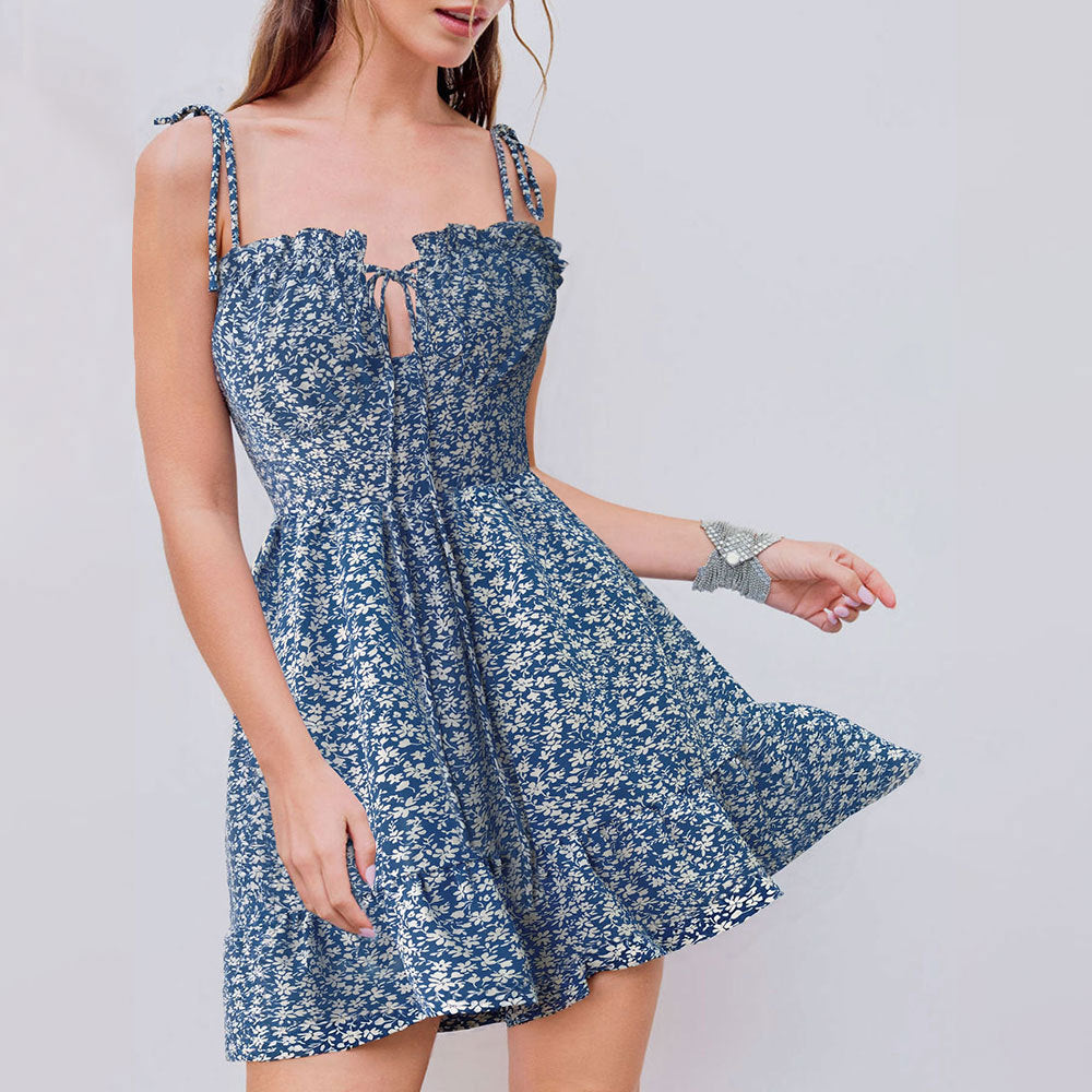 Women's Backless Summer Dress