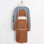 Women's Hooded Lamb-Wool Winter Coat