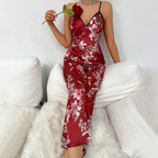 Simple Suspender Pajamas Lingerie