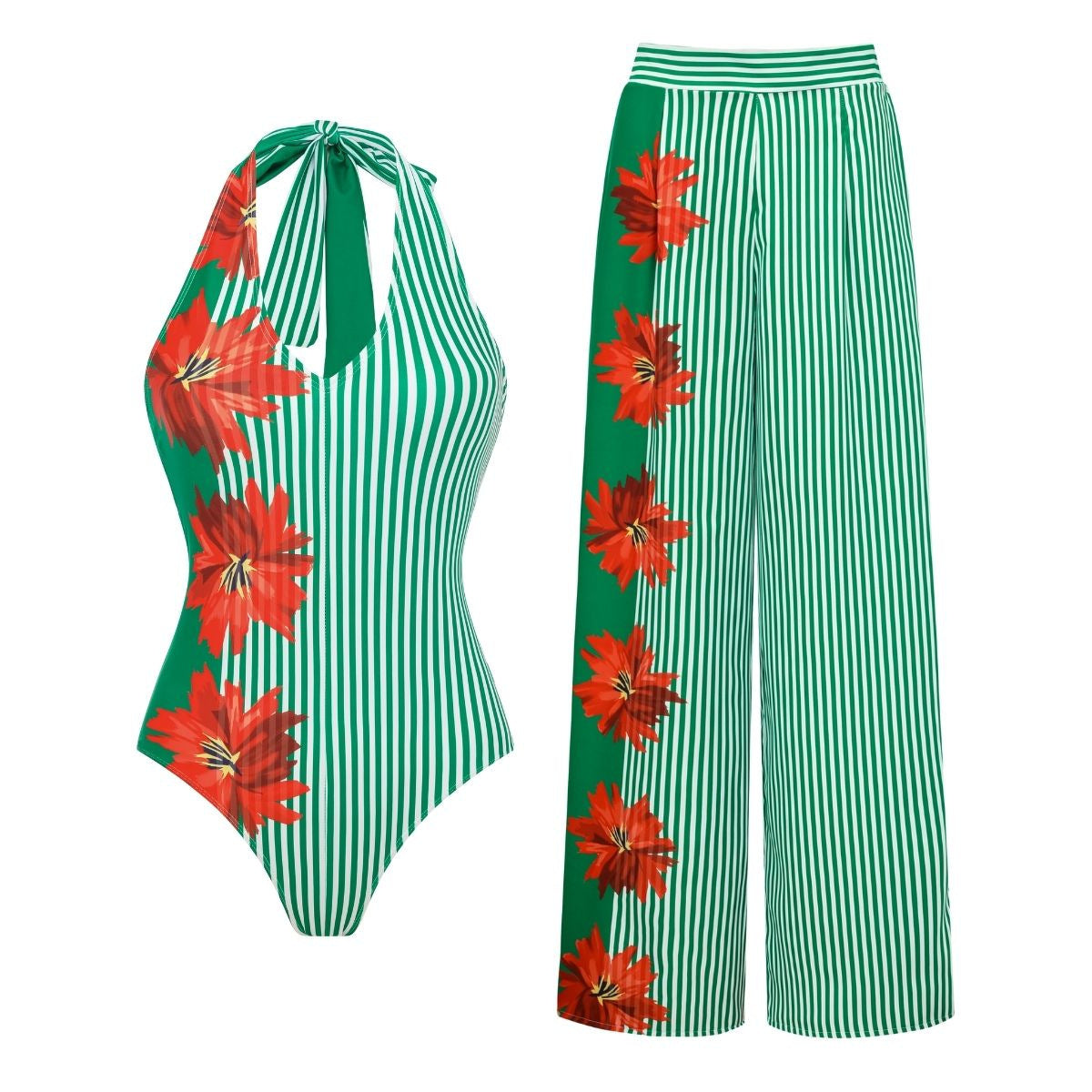 Halter Pants Suit