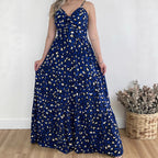 Women's Animal Print Spaghetti Strap Dress