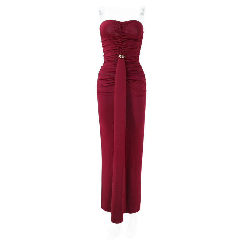 Women's Backless Maxi Dress
