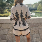 Women's Printed Casual Jumpsuit