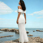 Off Shoulder Cover Up Swimwear