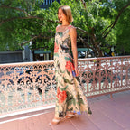 Women's Dress Printed Spaghetti Straps Dress