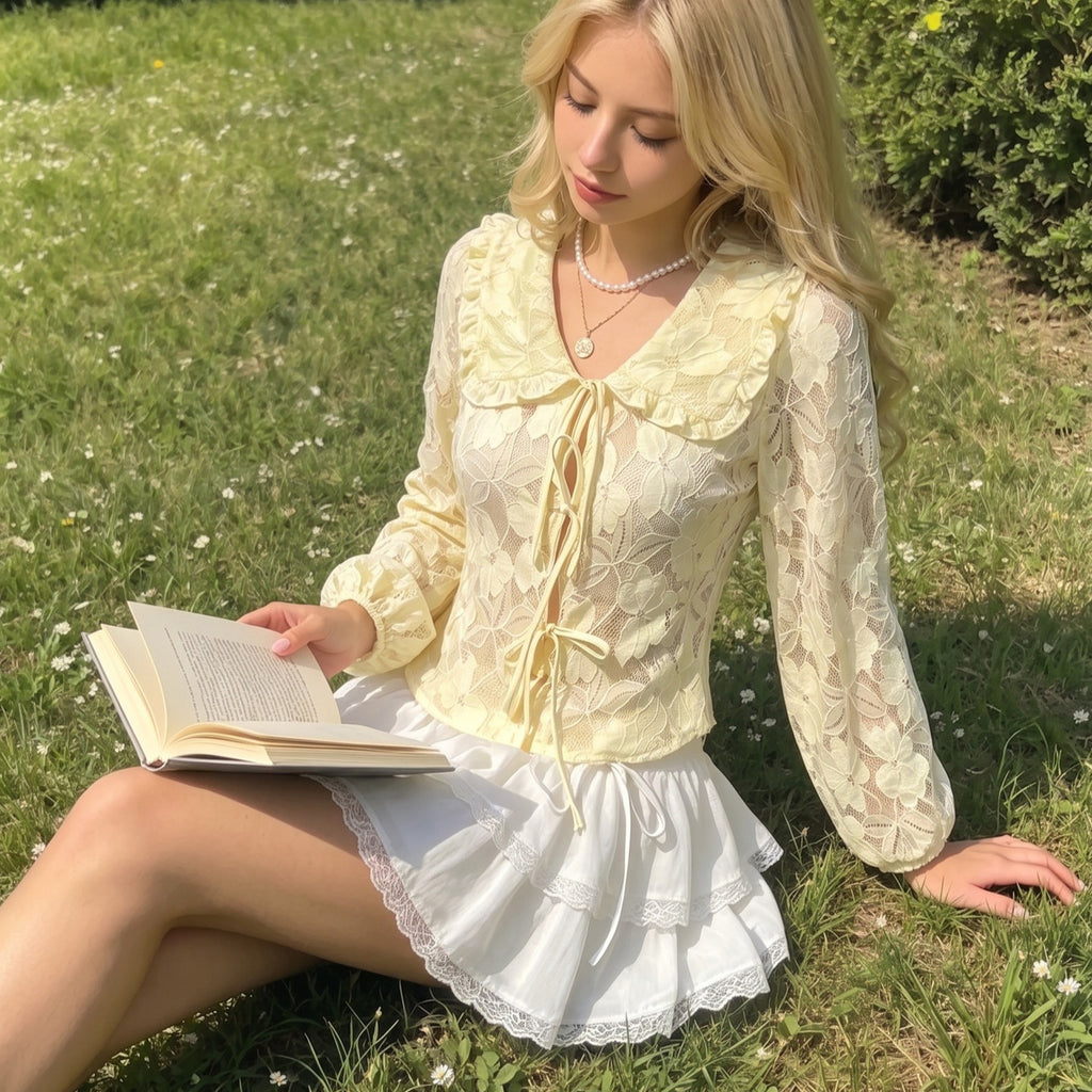 Western Casual Women Shirt Niche Lightly Mature Gentle