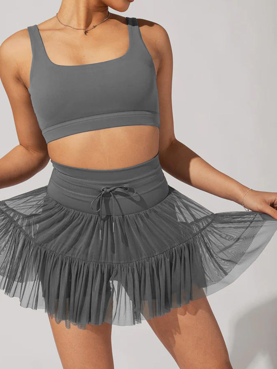 Safety Pants Anti Exposure Spring Summer High Waist Skirt