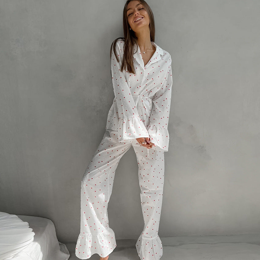 Autumn Cotton Pajamas Lingerie
