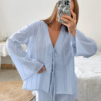 Autumn Long Pajamas Lingerie