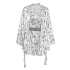 Artificial Silk Pajamas Lingerie