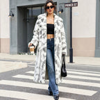 Women's Camouflage Faux-Fur Coat