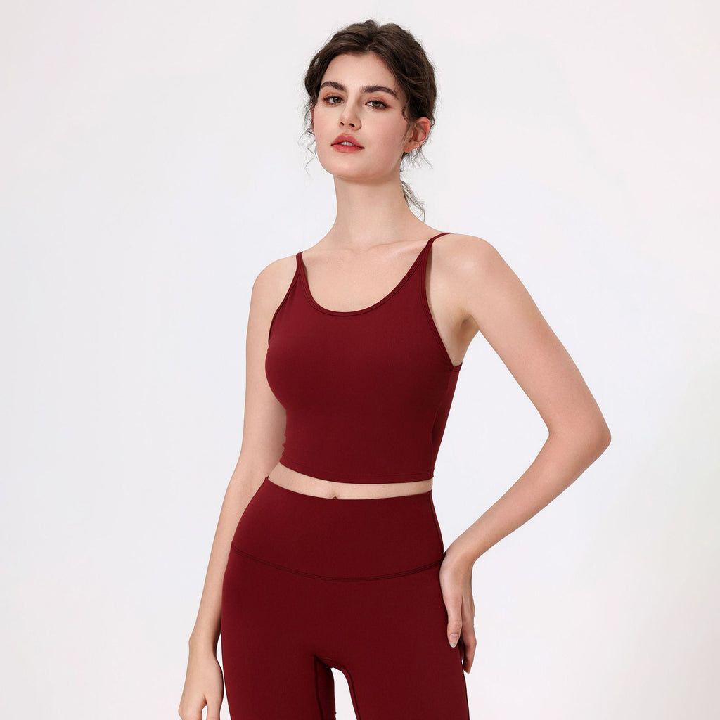 Women's Cutout Strappy Sports Bra