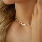 Diamond Plate Necklace