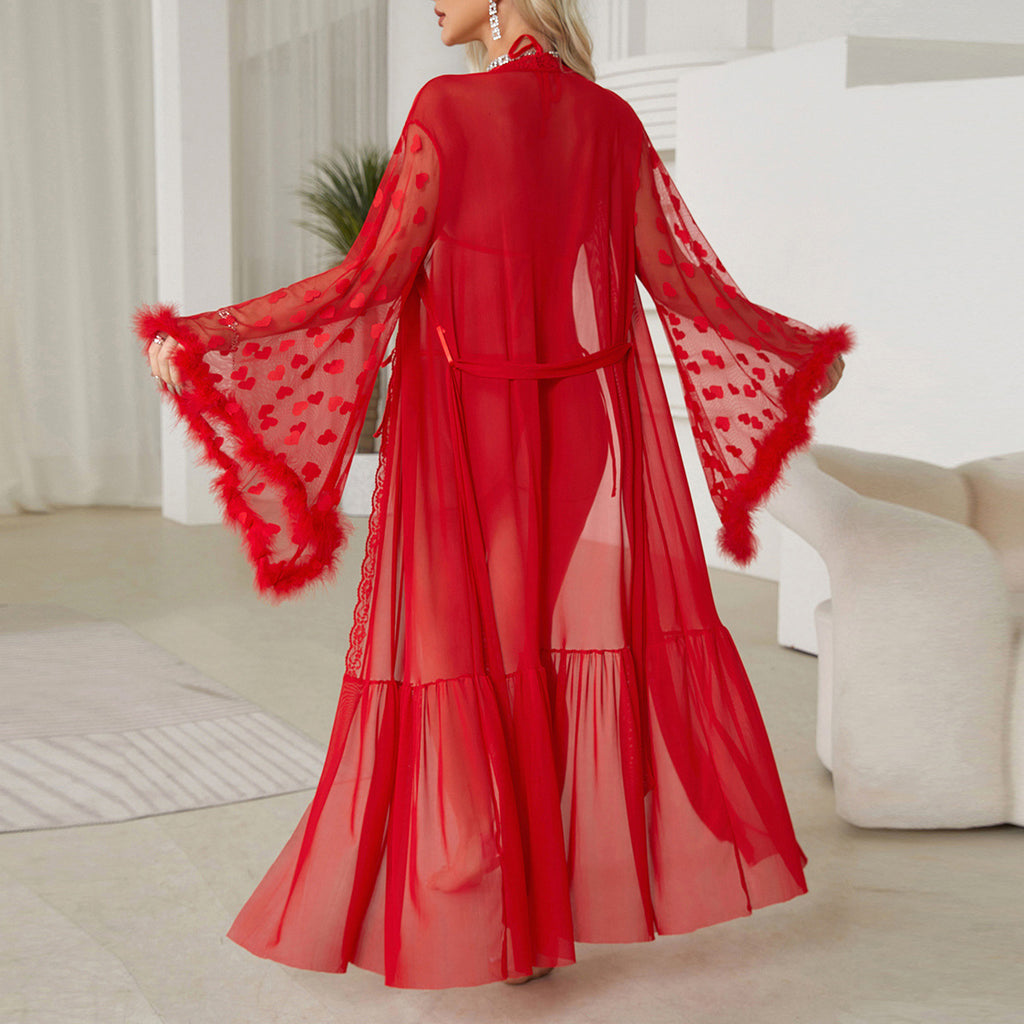 Mesh Nightgown Pajamas Lingerie