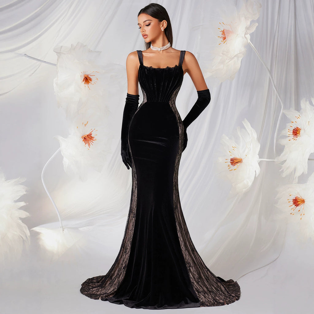 Women's Lace Sling Dress