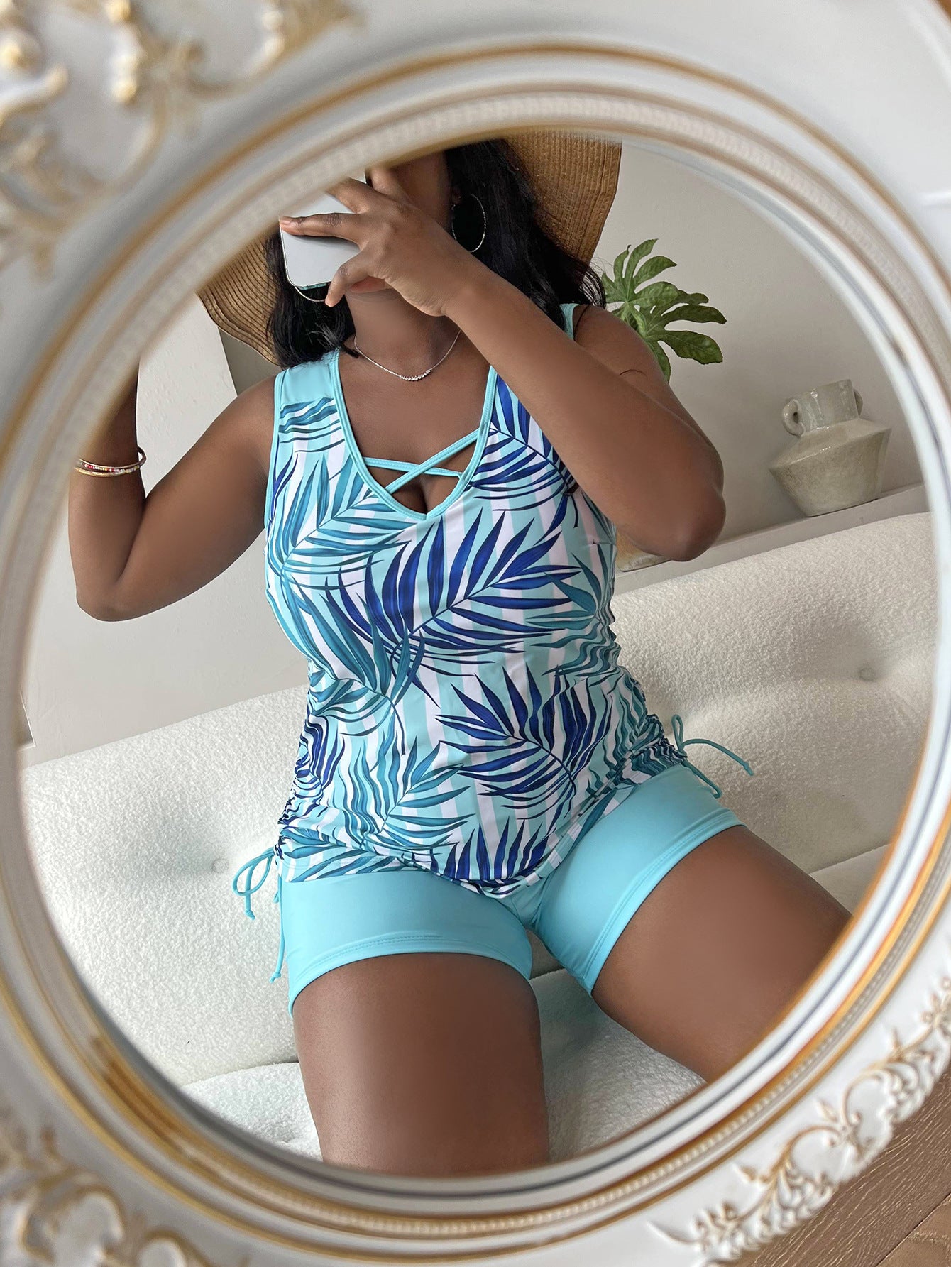 Plus Size One-piece Swimwear