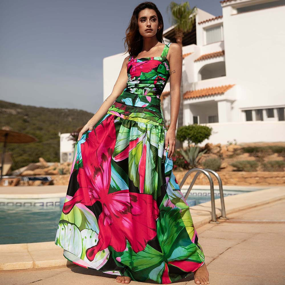 Butterfly Print One-piece Swimwear