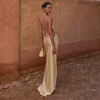 Women's Backless Sheath Dress
