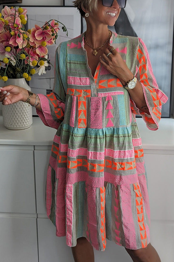 Women's V-neck Dress