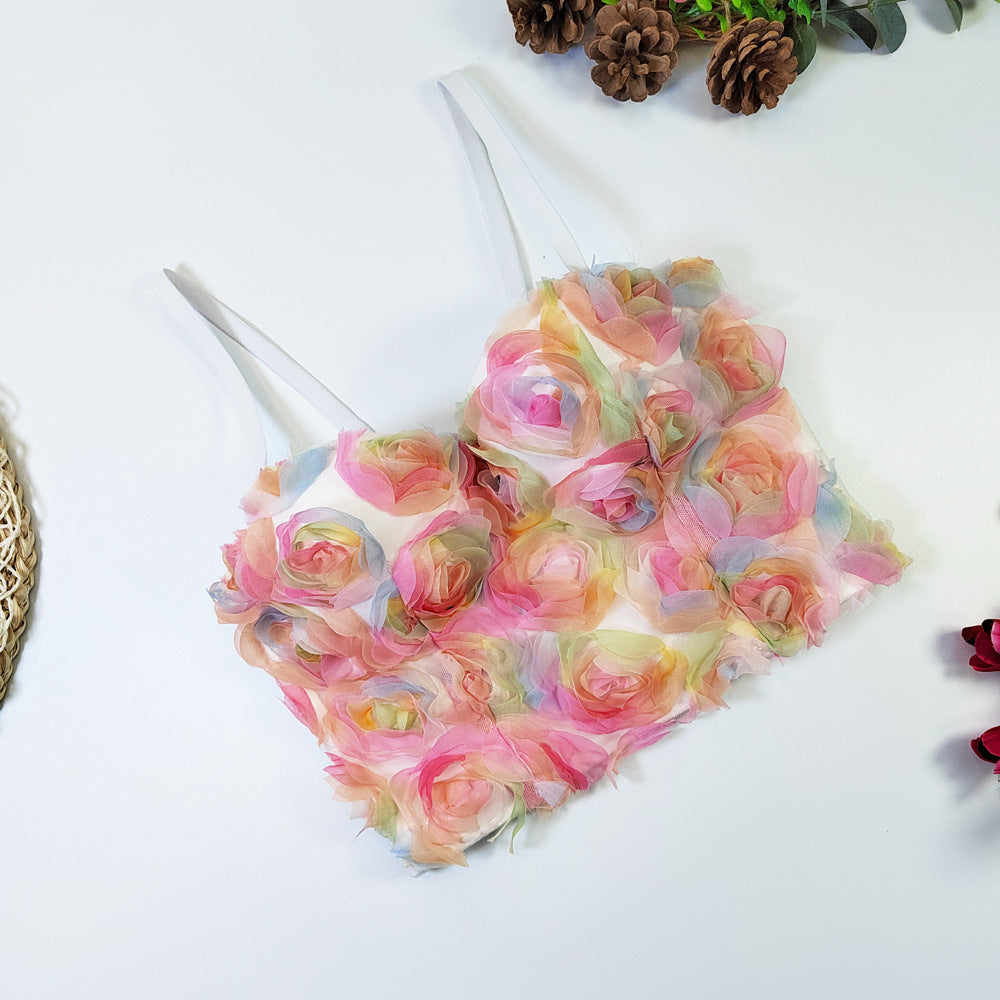 Women's Floral Tube Top