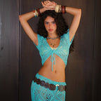 Openwork Beach Cardigan Top