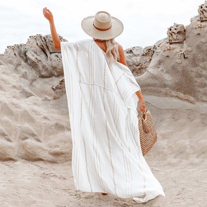 Artificial Cotton One-piece Swimwear