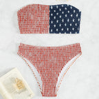 Tube Top One-piece Swimwear
