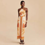 Women's Lace Halter Dress