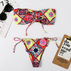 Tube Top Bikini Swimwear