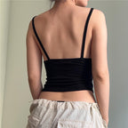 Women's Women's's Popular Short Slim Sleeveless Camisole