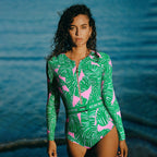 Printed One-piece Swimwear