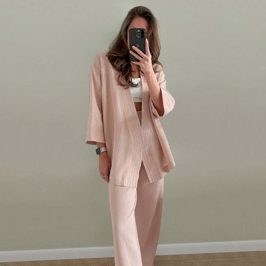 Autumn Pure Pajamas Lingerie