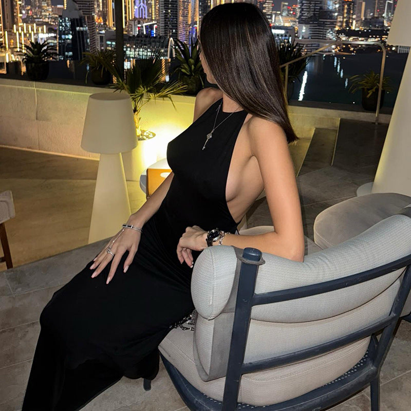 Women's Backless Sheath Dress