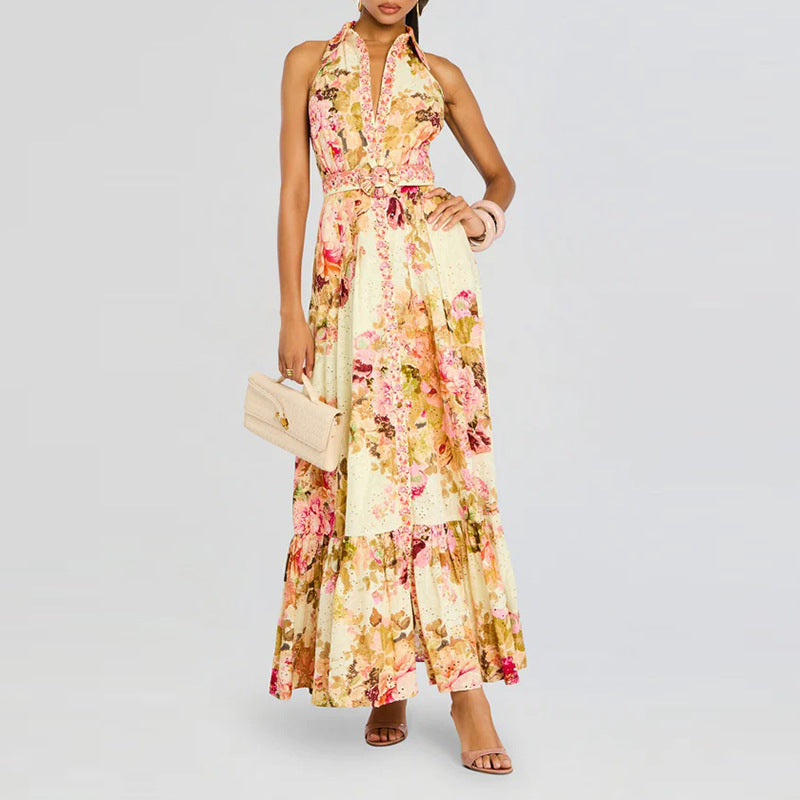 Women's Lace Floral Dress