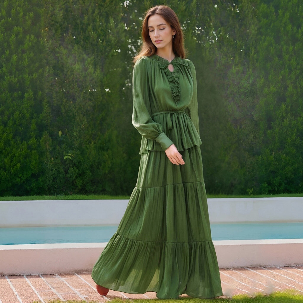 Women's Long Sleeve Spring Dress