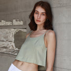 Women's Linen Backless Camisole Top