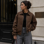Women's Faux Leather Jacket
