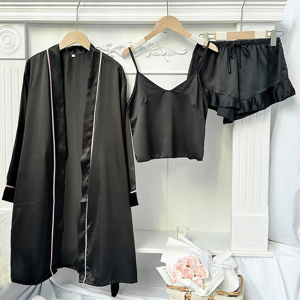 Satin Nightgown Pajamas Lingerie