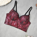 's Boning Corset Boning Corset Bra Nightclub Ds Flash Tube Top