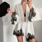 Satin Nightgown Pajamas Lingerie