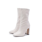 Women's Black Platform Ankle Boots