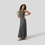 Women’s V-Neck Loose Casual Swing Dress