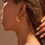 Retro Star Stud Earrings
