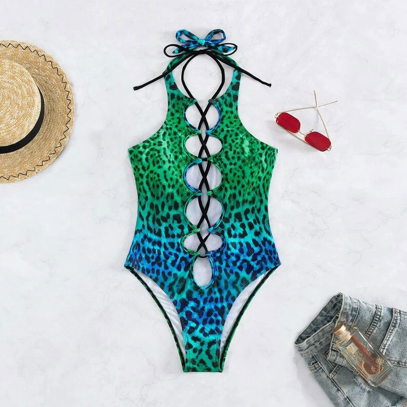 Hollow Out Bikini Swimwear