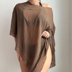Solid Color One-piece Swimwear