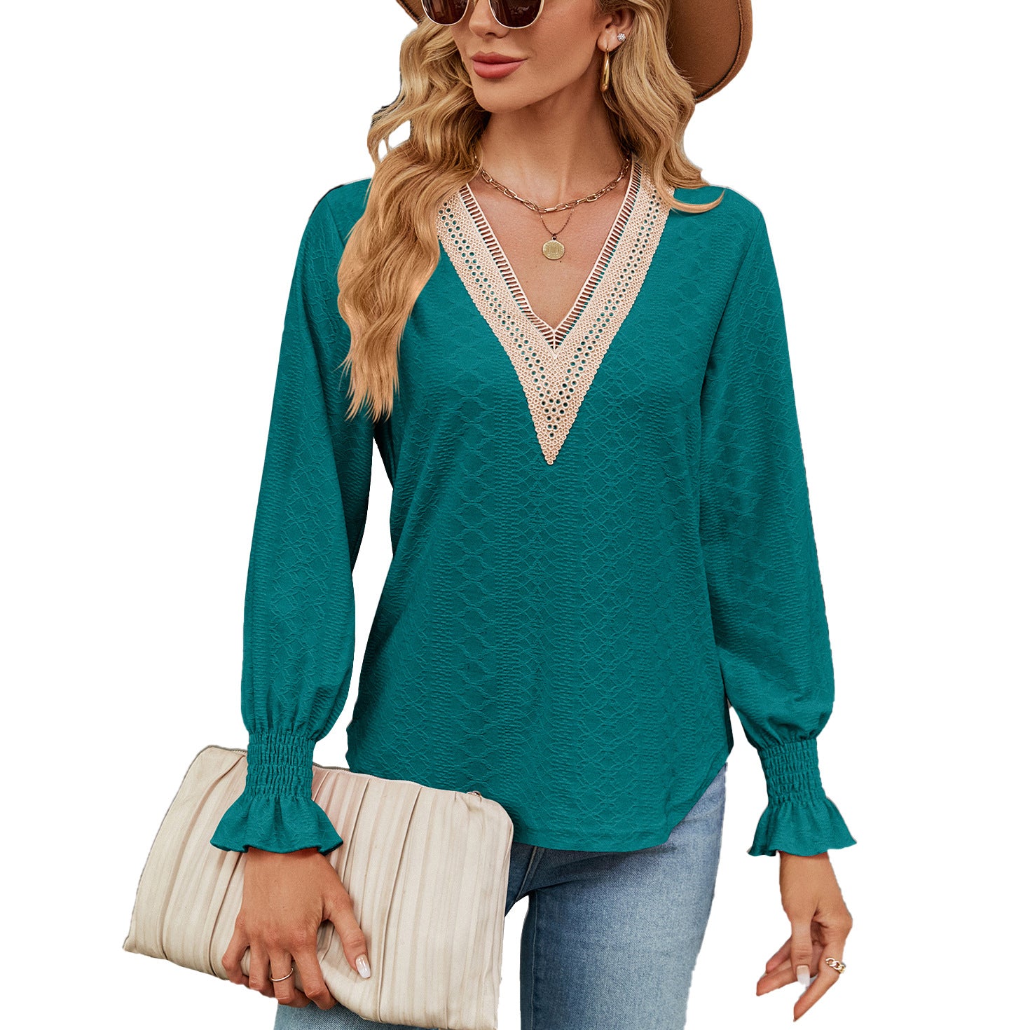 Peacock green