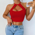 Women Solid Color Camisole Simple Stylish Suitable for