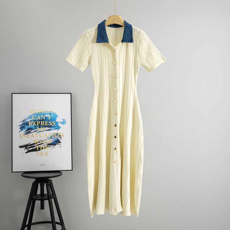 Women's Midi Denim Dress