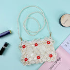 Women's Beaded Crossbody Phone Bag