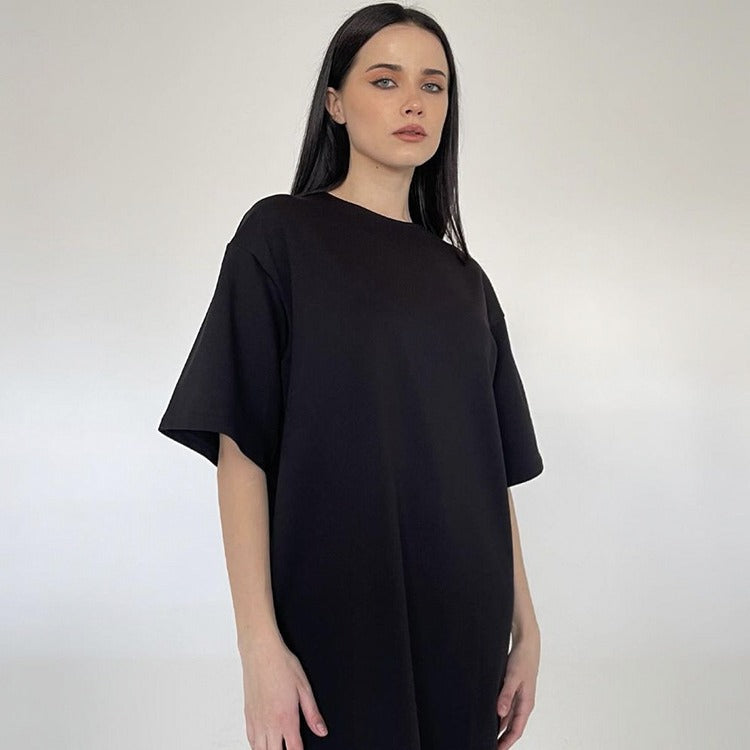 Women's Women's's Clothes T-Shirt Cotton Basic Loose Top Soft T-Shirt